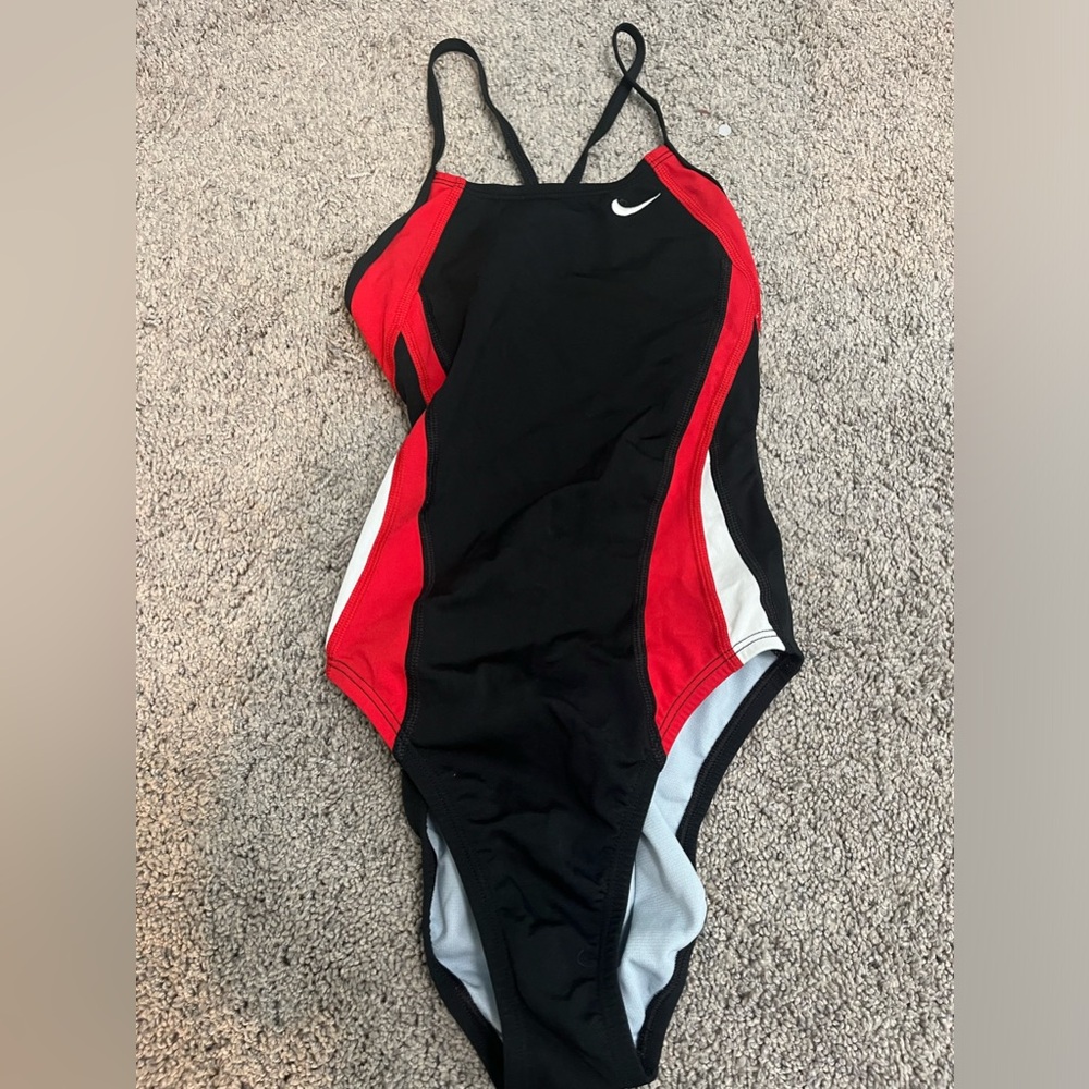 Nike open back swimsuit size 26
